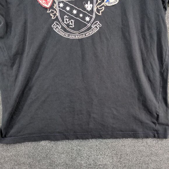 COOGI Australia Men's MCMLXIX T-Shirt Black XL Short Sleeve Embroidered Logo - Picture 4 of 14